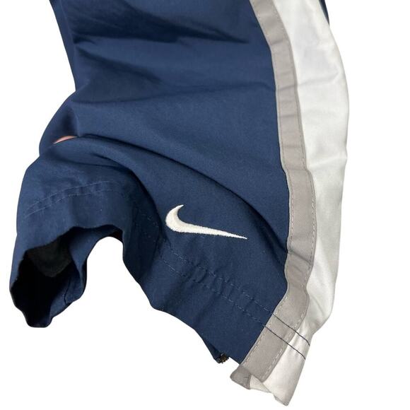 Nike Blue Pull On Drawstring Windbreaker Track Zip Up Hem Pants Youth XL (18/20) - Picture 4 of 12